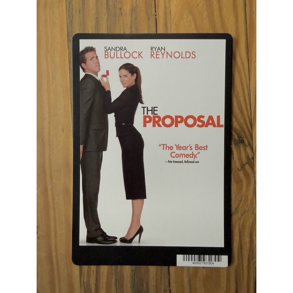 The Proposal - Blockbuster Movie Backer Card Mini Poster Art 5.5" x 8"